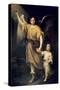 The Guardian Angel-Bartolome Esteban Murillo-Stretched Canvas