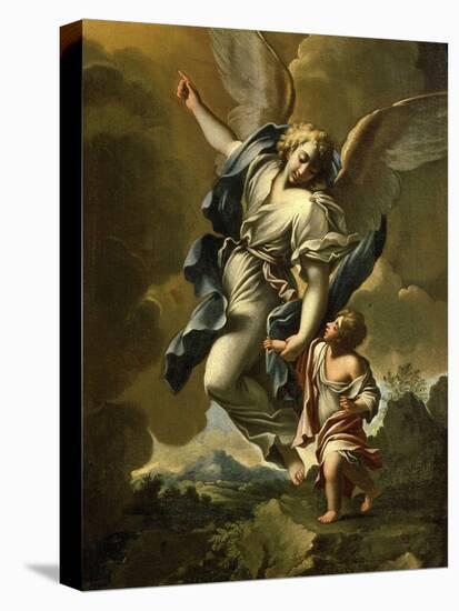 The Guardian Angel-Francesco Paglia-Stretched Canvas