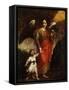 The Guardian Angel-null-Framed Stretched Canvas