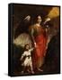 The Guardian Angel-null-Framed Stretched Canvas