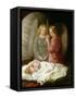 The Guardian Angels-Joshua Hargrave Sams Mann-Framed Stretched Canvas