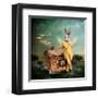 The Guardian of The Universe-Martine Roch-Framed Art Print