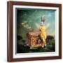 The Guardian of The Universe-Martine Roch-Framed Art Print