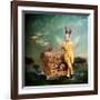 The Guardian of The Universe-Martine Roch-Framed Premium Giclee Print