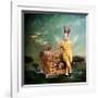 The Guardian of The Universe-Martine Roch-Framed Premium Giclee Print