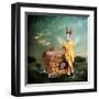 The Guardian of The Universe-Martine Roch-Framed Art Print