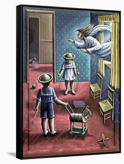 The Guardian-PJ Crook-Framed Stretched Canvas