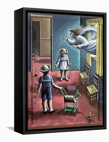 The Guardian-PJ Crook-Framed Stretched Canvas