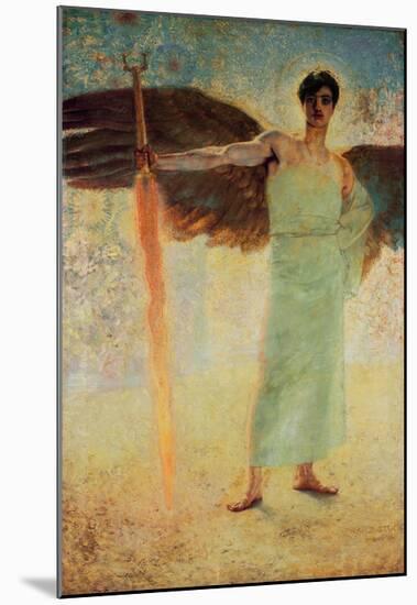 The Guardians of Paradise, 1889-Franz von Stuck-Mounted Giclee Print