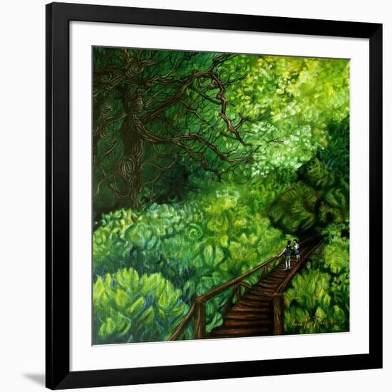 The Guardians of the Forest-Cherie Roe Dirksen-Framed Giclee Print