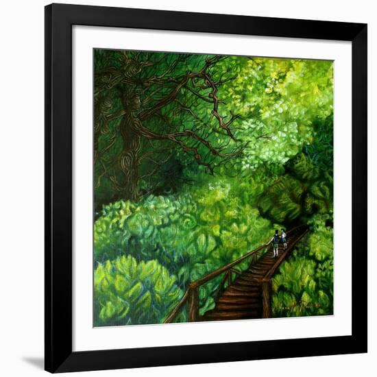 The Guardians of the Forest-Cherie Roe Dirksen-Framed Giclee Print