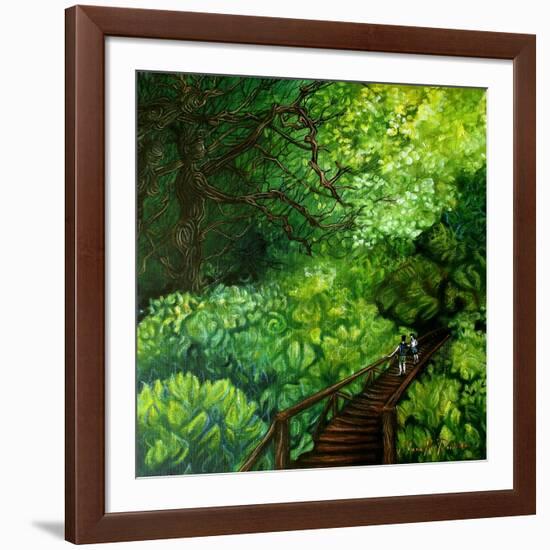 The Guardians of the Forest-Cherie Roe Dirksen-Framed Giclee Print