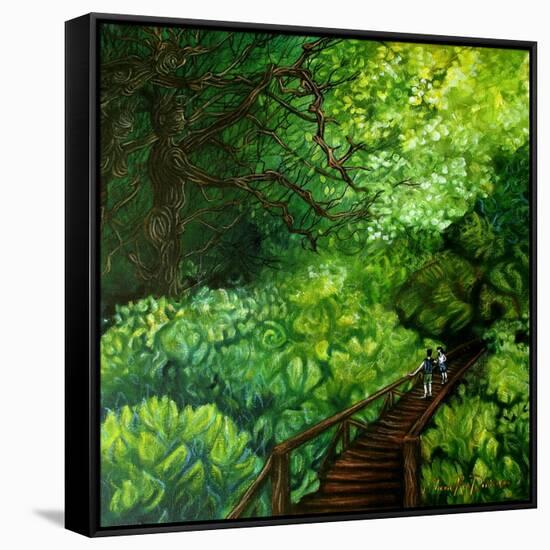 The Guardians of the Forest-Cherie Roe Dirksen-Framed Stretched Canvas