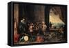 The Guardroom, 1642-David Teniers the Younger-Framed Stretched Canvas