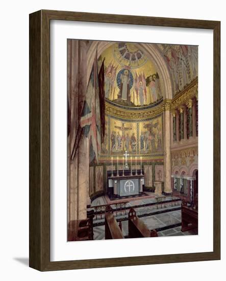 The Guards' Chapel, Wellington Barracks, 1942-Leonard Campbell Taylor-Framed Giclee Print