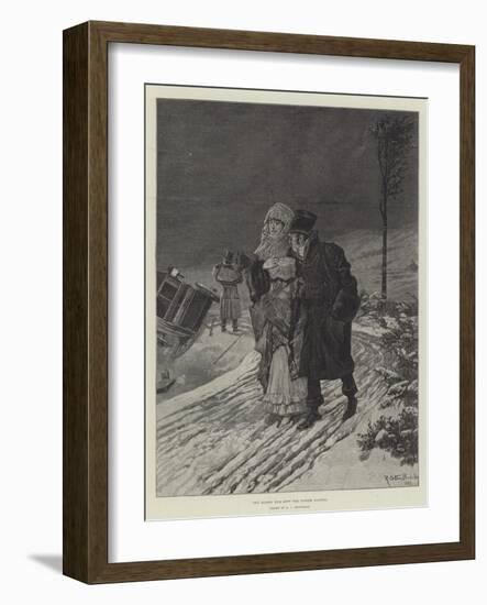 The Guests Who Kept the Dinner Waiting-Richard Caton Woodville II-Framed Giclee Print