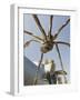 The Guggenheim, Designed by Architect Frank Gehry, and Giant Spider Sculpture by Louise Bourgeois-Christian Kober-Framed Photographic Print