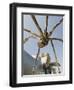 The Guggenheim, Designed by Architect Frank Gehry, and Giant Spider Sculpture by Louise Bourgeois-Christian Kober-Framed Photographic Print