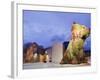 The Guggenheim, Designed by Architect Frank Gehry, and Puppy, the Sculpture by Jeff Koons-Christian Kober-Framed Photographic Print