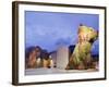 The Guggenheim, Designed by Architect Frank Gehry, and Puppy, the Sculpture by Jeff Koons-Christian Kober-Framed Photographic Print