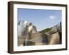 The Guggenheim, Designed by Canadian-American Architect Frank Gehry, Built by Ferrovial-Christian Kober-Framed Photographic Print