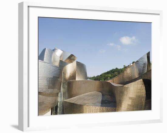 The Guggenheim, Designed by Canadian-American Architect Frank Gehry, Built by Ferrovial-Christian Kober-Framed Photographic Print