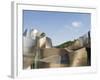 The Guggenheim, Designed by Canadian-American Architect Frank Gehry, Built by Ferrovial-Christian Kober-Framed Photographic Print