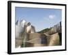 The Guggenheim, Designed by Canadian-American Architect Frank Gehry, Built by Ferrovial-Christian Kober-Framed Photographic Print