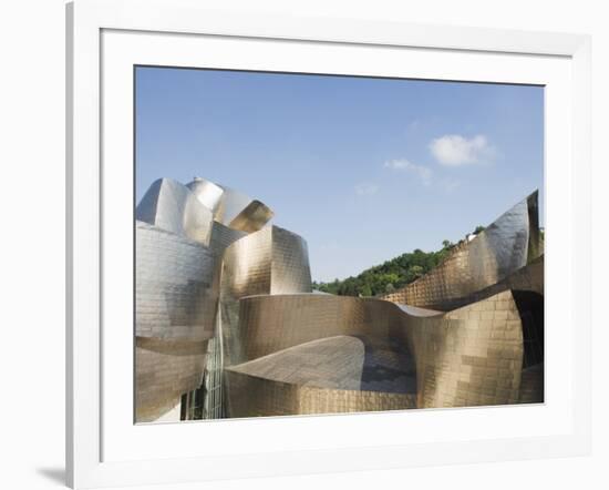 The Guggenheim, Designed by Canadian-American Architect Frank Gehry, Built by Ferrovial-Christian Kober-Framed Photographic Print