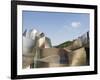 The Guggenheim, Designed by Canadian-American Architect Frank Gehry, Built by Ferrovial-Christian Kober-Framed Photographic Print