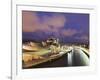 The Guggenheim, Designed by Canadian-American Architect Frank Gehry, on the Nervion River-Christian Kober-Framed Photographic Print