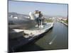 The Guggenheim, Designed by Canadian-American Architect Frank Gehry, on the Nervion River-Christian Kober-Mounted Photographic Print