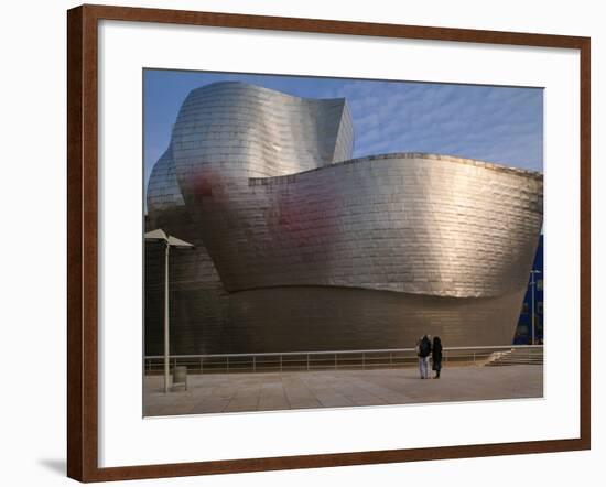 The Guggenheim Museum, Bilbao, Spain-Walter Bibikow-Framed Photographic Print