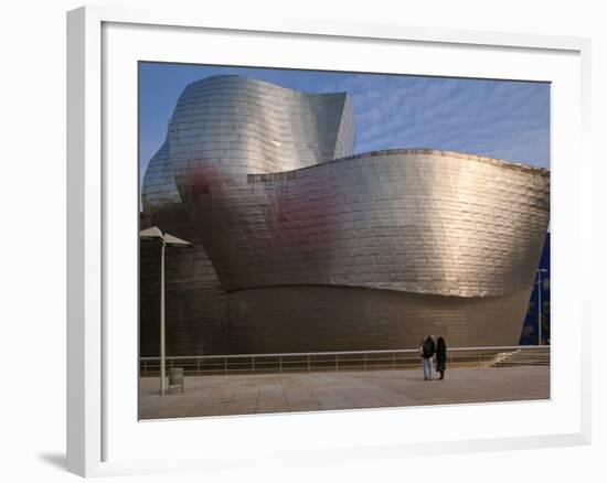 The Guggenheim Museum, Bilbao, Spain-Walter Bibikow-Framed Photographic Print