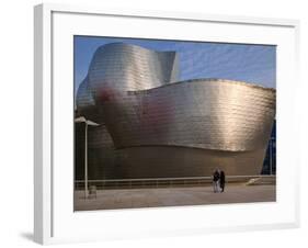 The Guggenheim Museum, Bilbao, Spain-Walter Bibikow-Framed Photographic Print