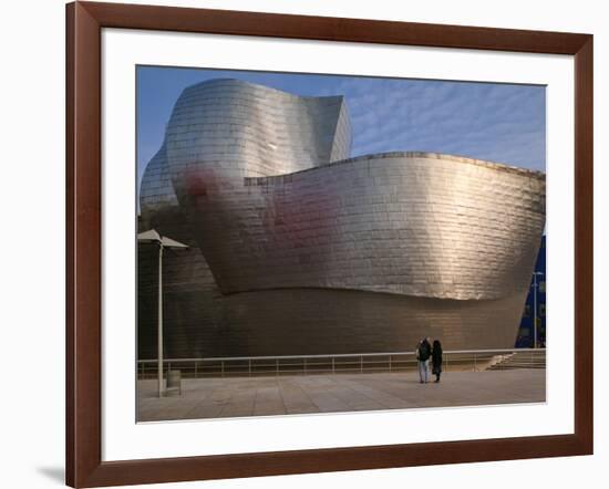 The Guggenheim Museum, Bilbao, Spain-Walter Bibikow-Framed Photographic Print