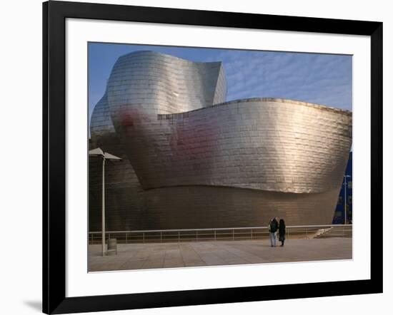 The Guggenheim Museum, Bilbao, Spain-Walter Bibikow-Framed Photographic Print