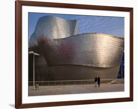 The Guggenheim Museum, Bilbao, Spain-Walter Bibikow-Framed Photographic Print