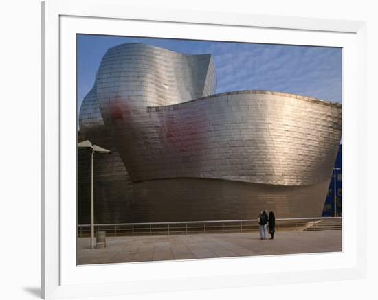 The Guggenheim Museum, Bilbao, Spain-Walter Bibikow-Framed Photographic Print