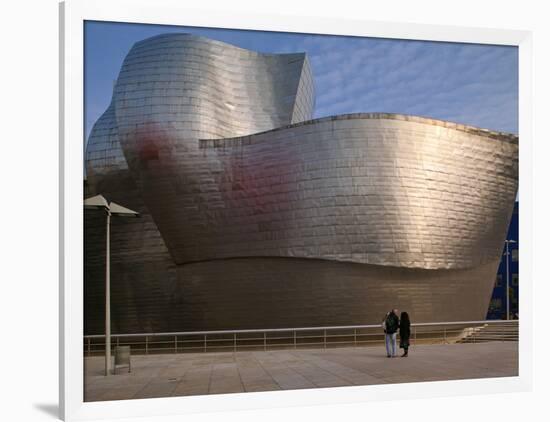 The Guggenheim Museum, Bilbao, Spain-Walter Bibikow-Framed Photographic Print