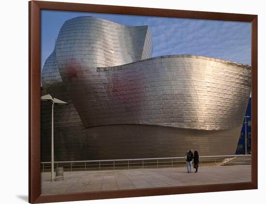 The Guggenheim Museum, Bilbao, Spain-Walter Bibikow-Framed Photographic Print