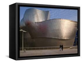 The Guggenheim Museum, Bilbao, Spain-Walter Bibikow-Framed Stretched Canvas