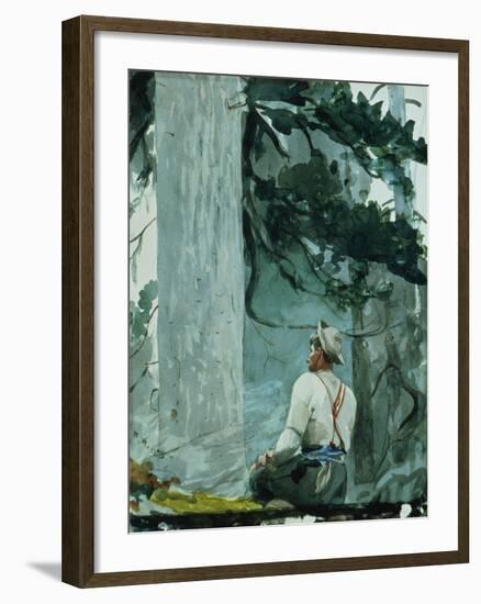 The Guide, 1895-Winslow Homer-Framed Giclee Print