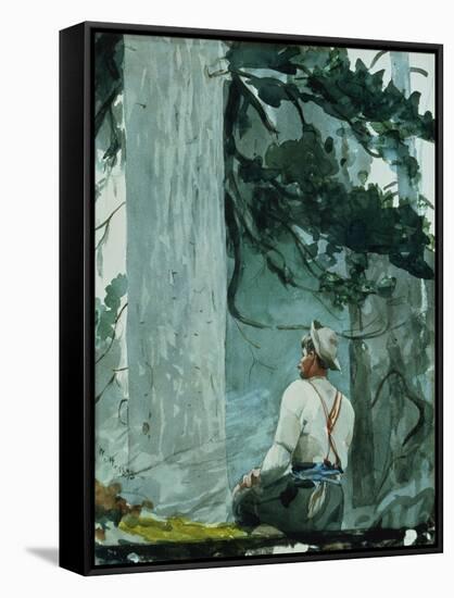 The Guide, 1895-Winslow Homer-Framed Stretched Canvas