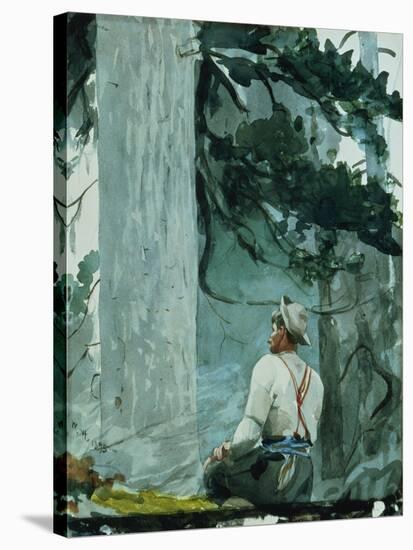 The Guide, 1895-Winslow Homer-Stretched Canvas