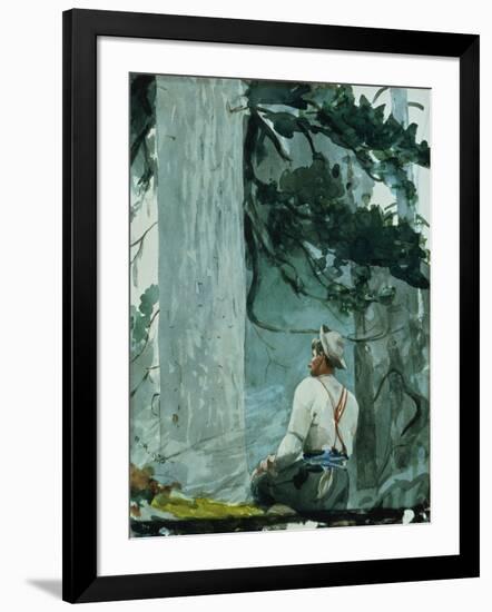 The Guide, 1895-Winslow Homer-Framed Giclee Print