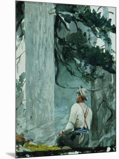 The Guide, 1895-Winslow Homer-Mounted Premium Giclee Print
