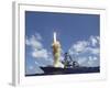 The Guided-missile Destroyer USS Fitzgerald Launches a Standard Missile-3-Stocktrek Images-Framed Photographic Print