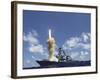 The Guided-missile Destroyer USS Fitzgerald Launches a Standard Missile-3-Stocktrek Images-Framed Photographic Print