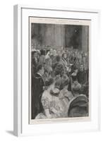 The Guildhall Banquet, 9 November-Henry Charles Seppings Wright-Framed Giclee Print